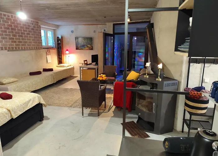 Private Sauna Retreat With Fireplace & Garden Terrace * Ταλίν